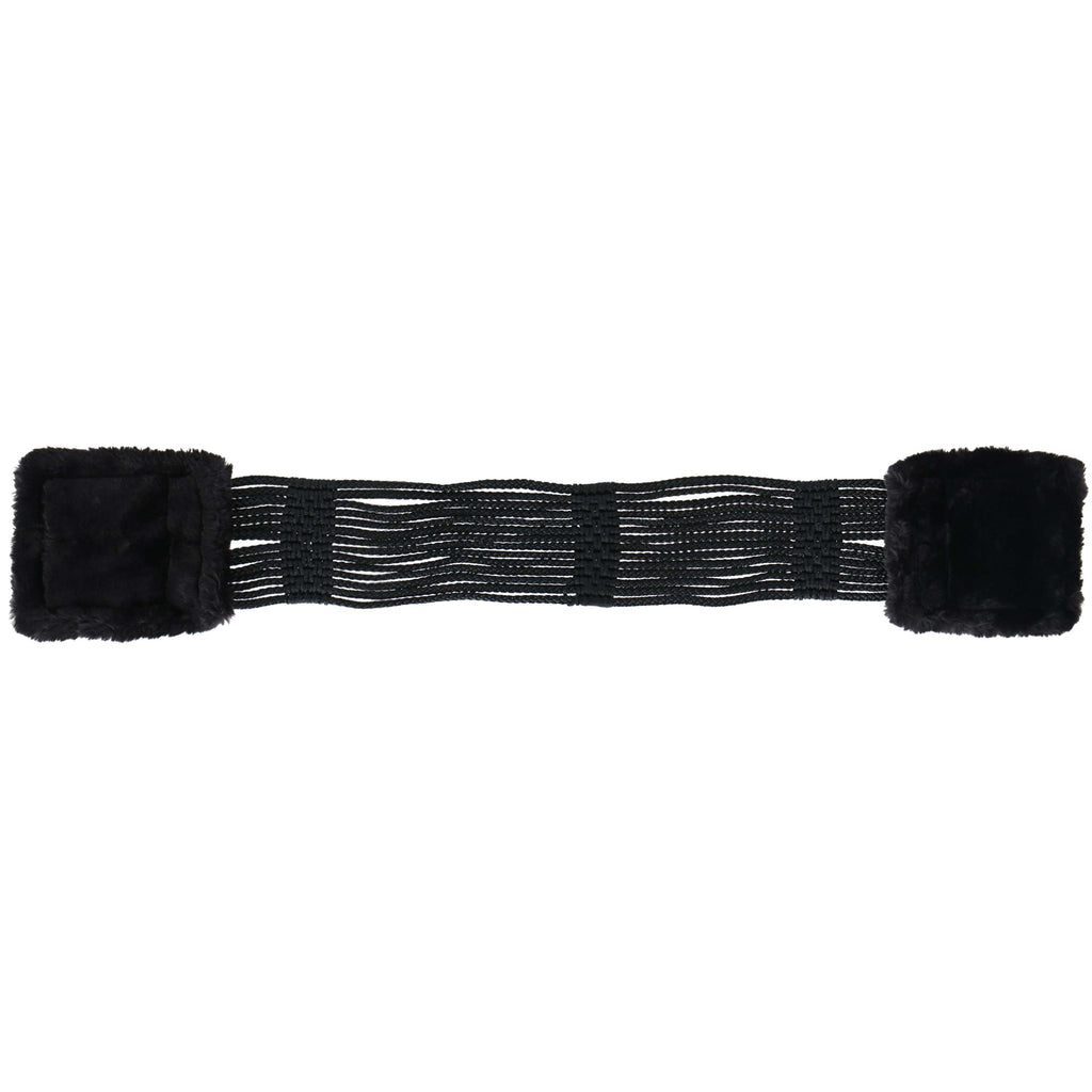 Stübben Sangle de Cordon avec Boucles en Acier Inoxydable Rembourrées Noir