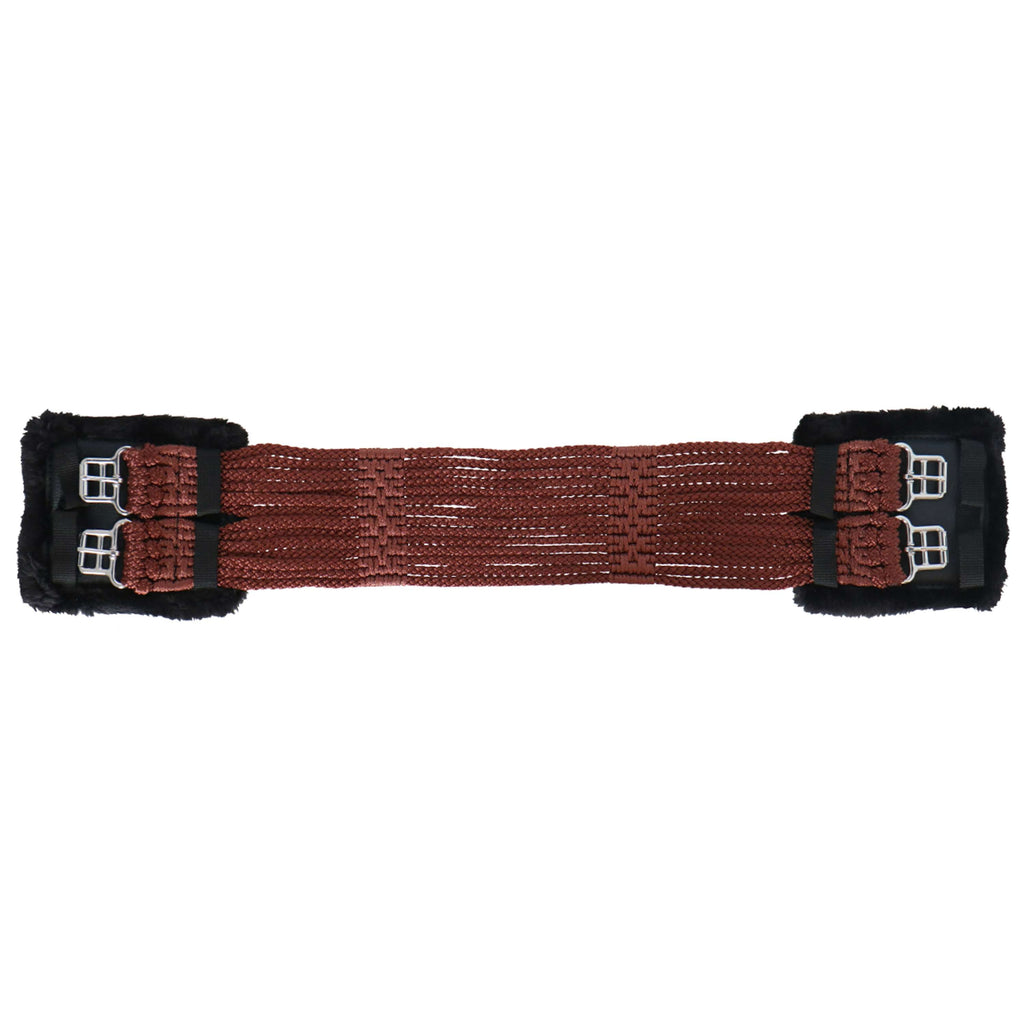 Stübben Sangle de Cordon avec Boucles en Acier Inoxydable Rembourrées Marron