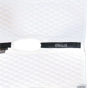 Stübben Tapis de Selle Streamline Dressage Peau dÁgneau Blanc