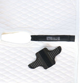 Stübben Tapis de Selle Streamline Dressage Peau dÁgneau Blanc