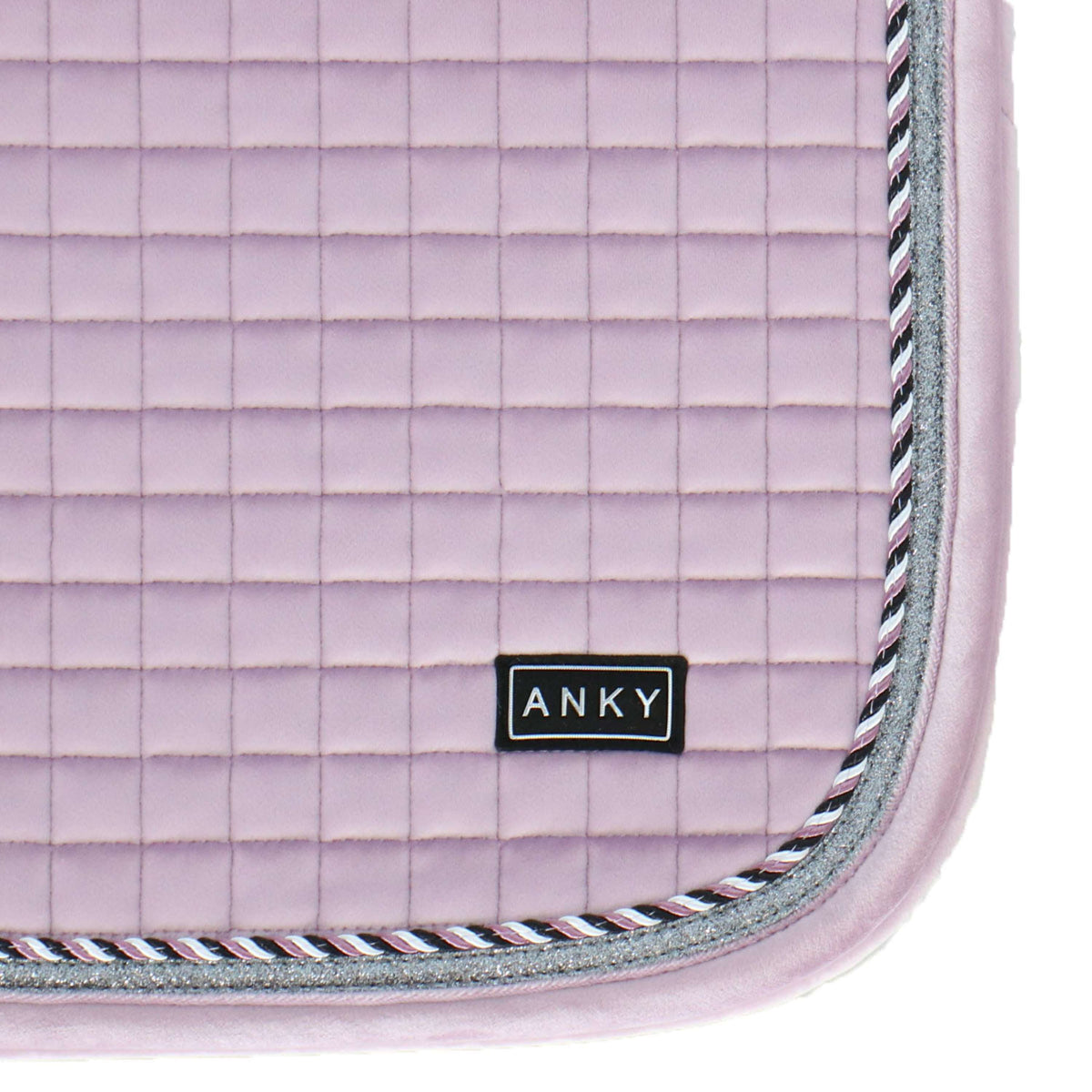 ANKY Tapis de Selle Velvet Dressage Ombres Mauves