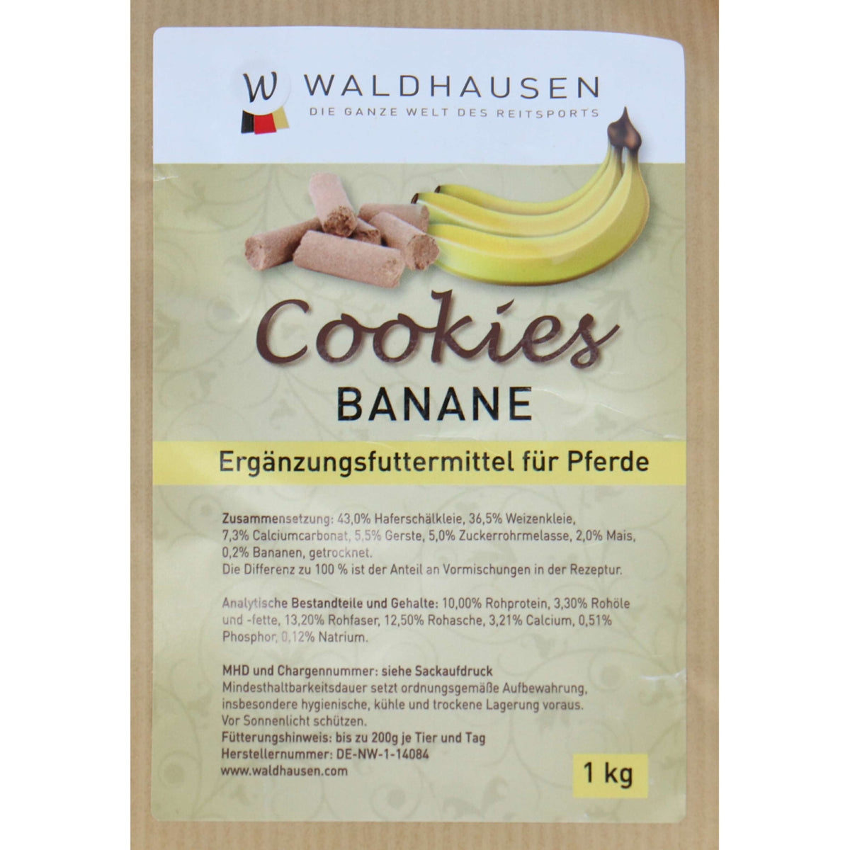 Waldhausen Croquette de Récompense Cookies Banane