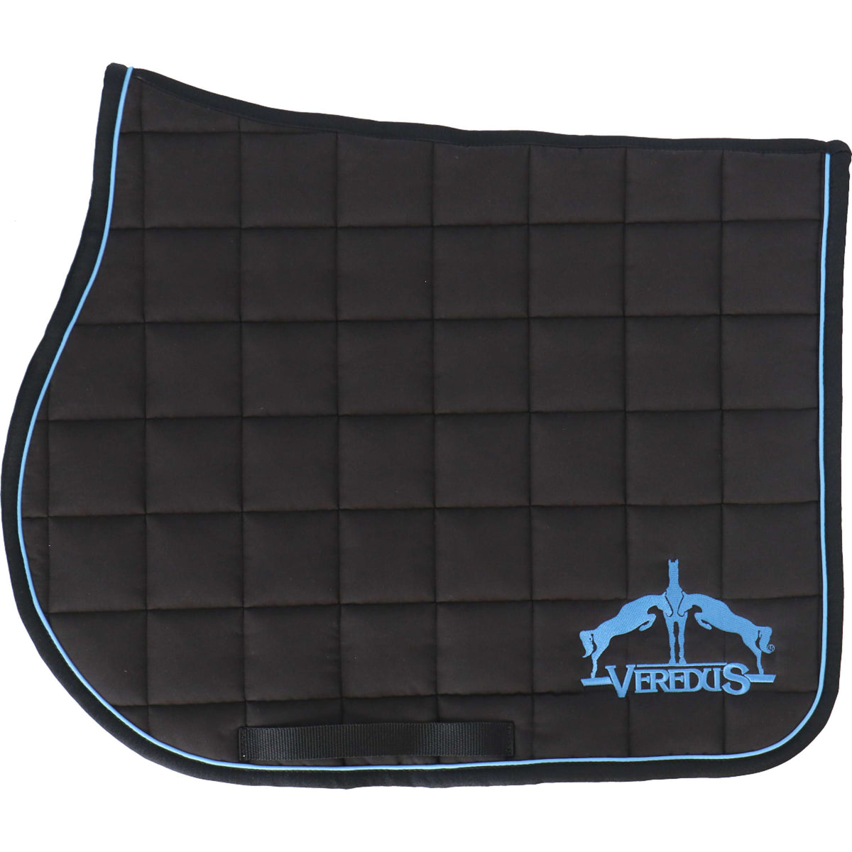 Veredus Tapis de Selle Microfiber de Saut Bleu clair