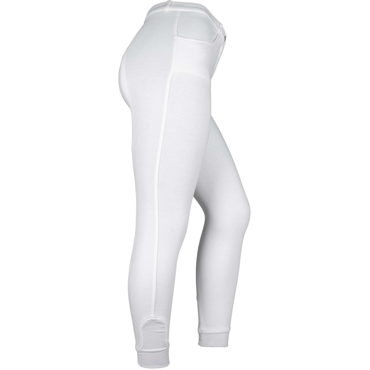 HKM Pantalon d'Équitation Kate Genoux Silicones Blanc