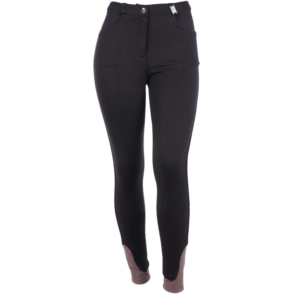 HKM Pantalon d'Équitation Kate Genoux Silicones Noir