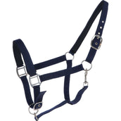 HKM Licol Charming Souple Rembourrage Bleu Foncé