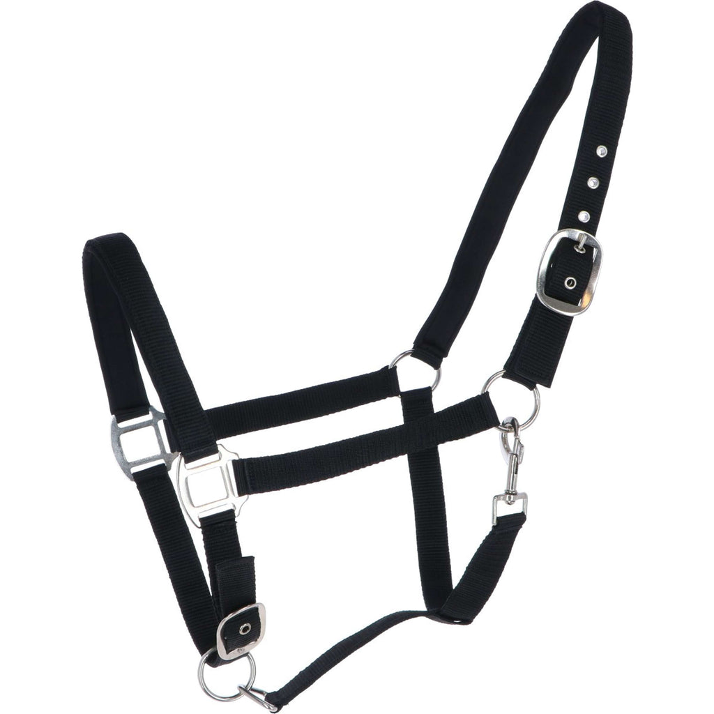 HKM Licol Charming Souple Rembourrage Noir