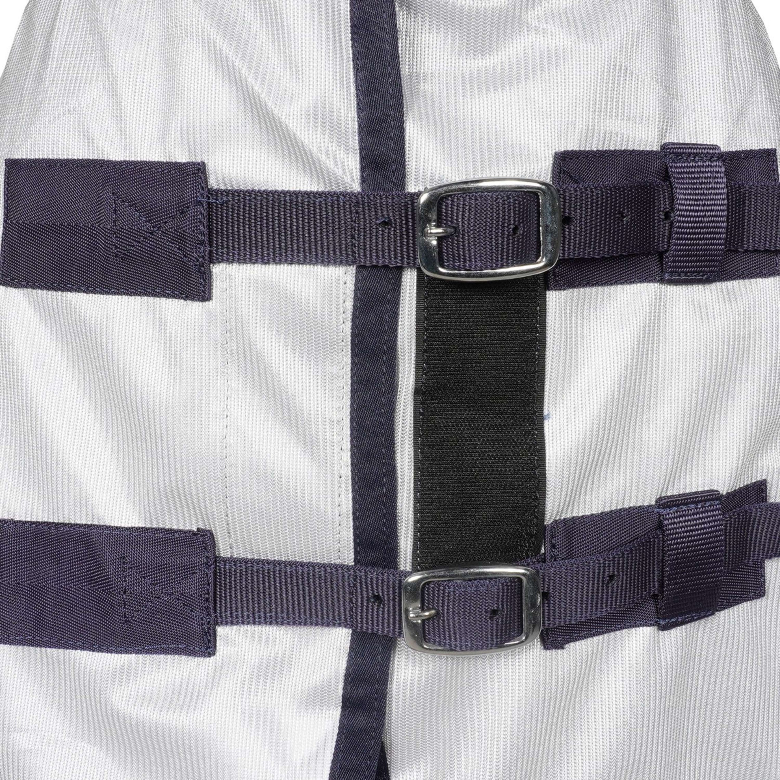 HKM Couverture Anti-Mouches Lyon avec Partie du Cou Argent HKM Couverture Anti-Mouches Lyon avec Partie du Cou Argent