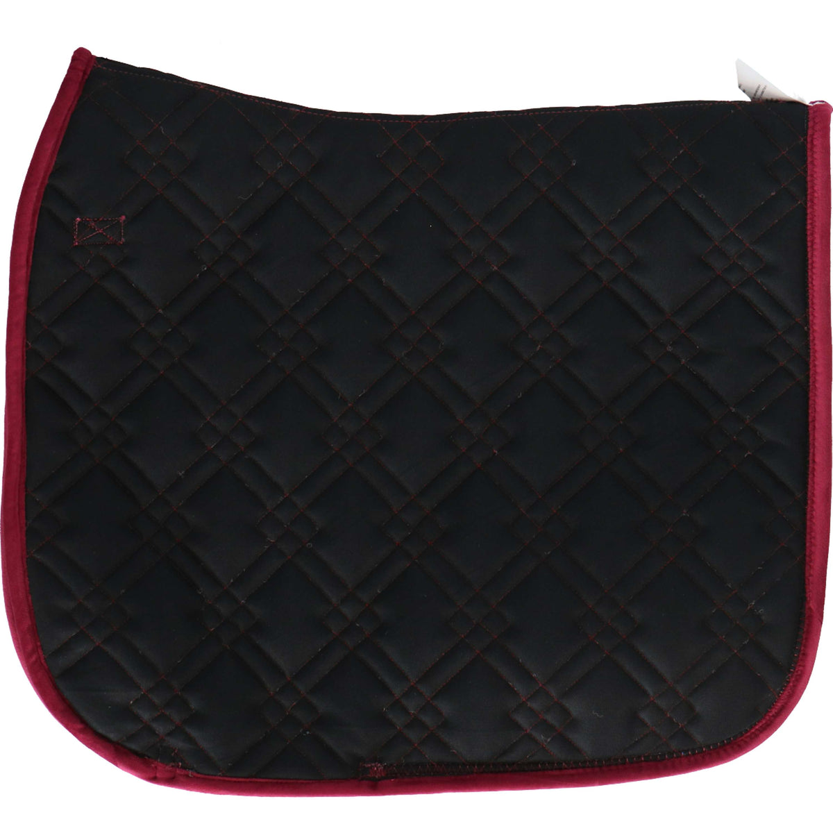 HKM Tapis de Selle Berry Dressage Vin rouge