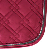 HKM Tapis de Selle Berry Dressage Vin rouge