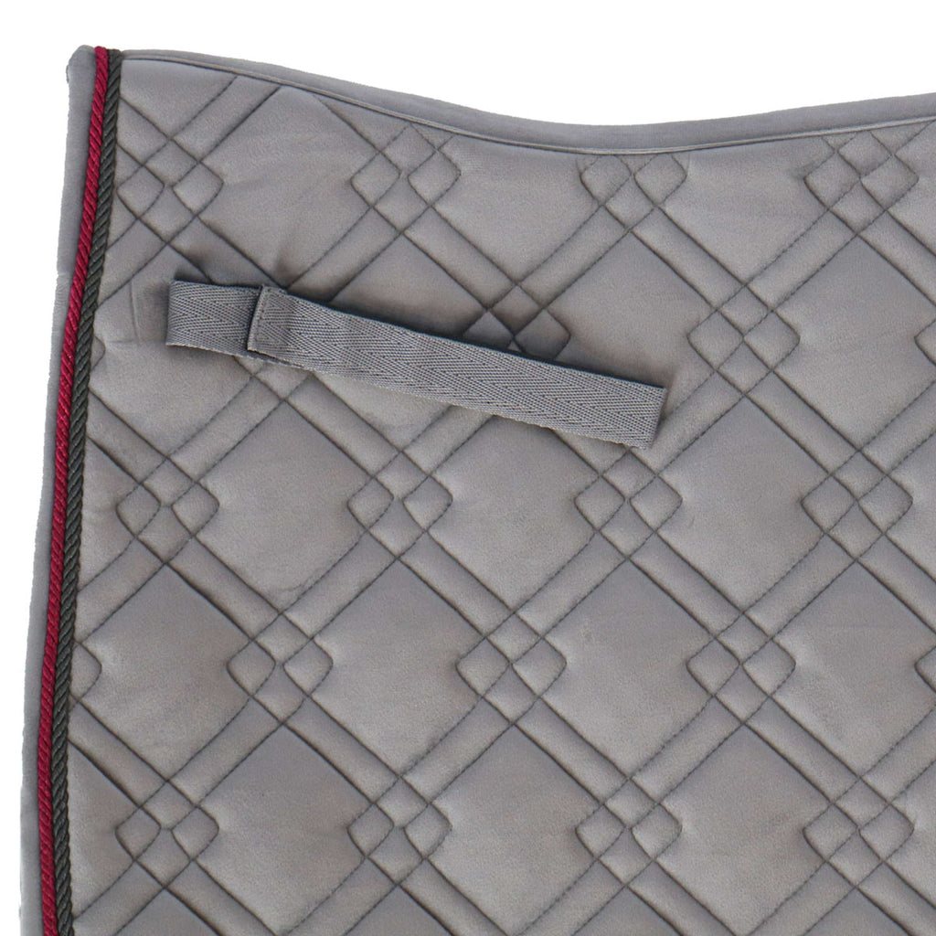 HKM Tapis de Selle Berry Dressage Gris foncé