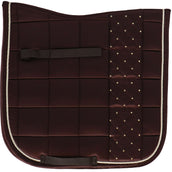 HKM Tapis de Selle Basil Dressage Marron foncé