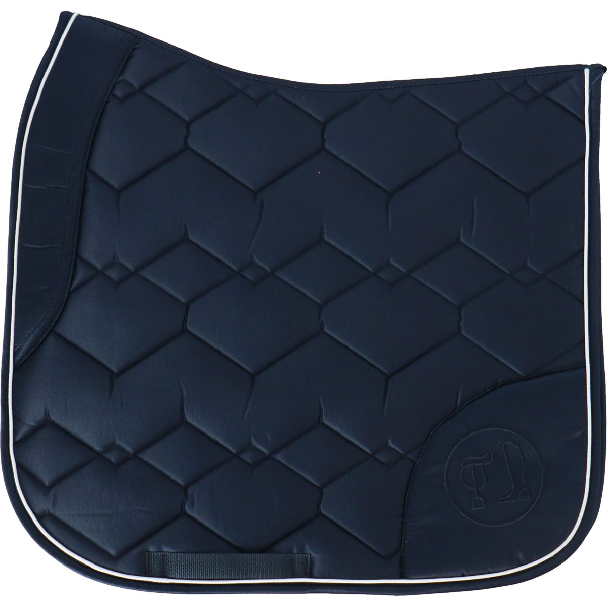 HKM Tapis de Selle Lyon Dressage Bleu Foncé