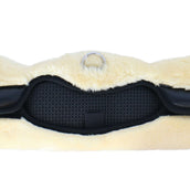 Catago Sangle de Dressage Faux Fur Noir