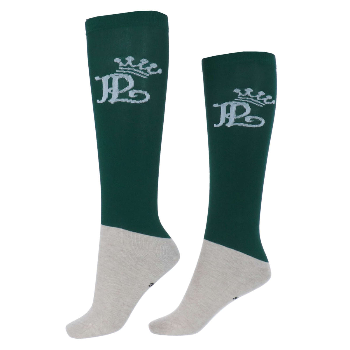 Pénélope Chaussettes d'Équitation Concours 2 Paar Vert Foncé