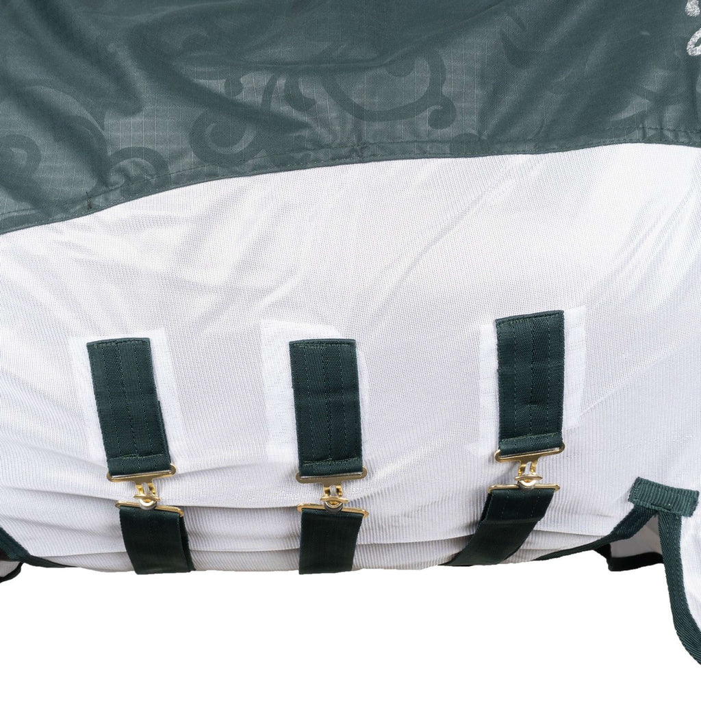 Imperial Riding Moustiquaire et Couverture de Protection Contre la Pluie IRHSuper-Dry Forest Green