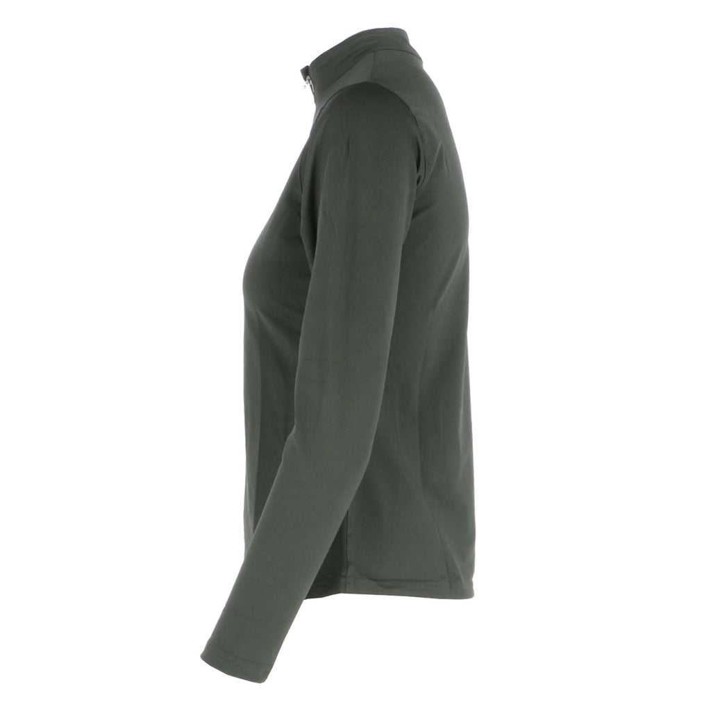 Montar Chemise Everly Crystal Logo Longues Manches Olive