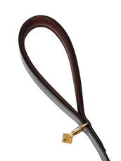 LeMieux Dog Leash Windsor Padded Marron/Hunter