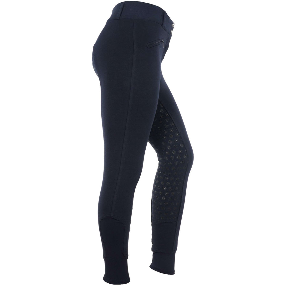 ELT Pantalon d'Équitation Thermo Fun Sport High Waist Nightblue