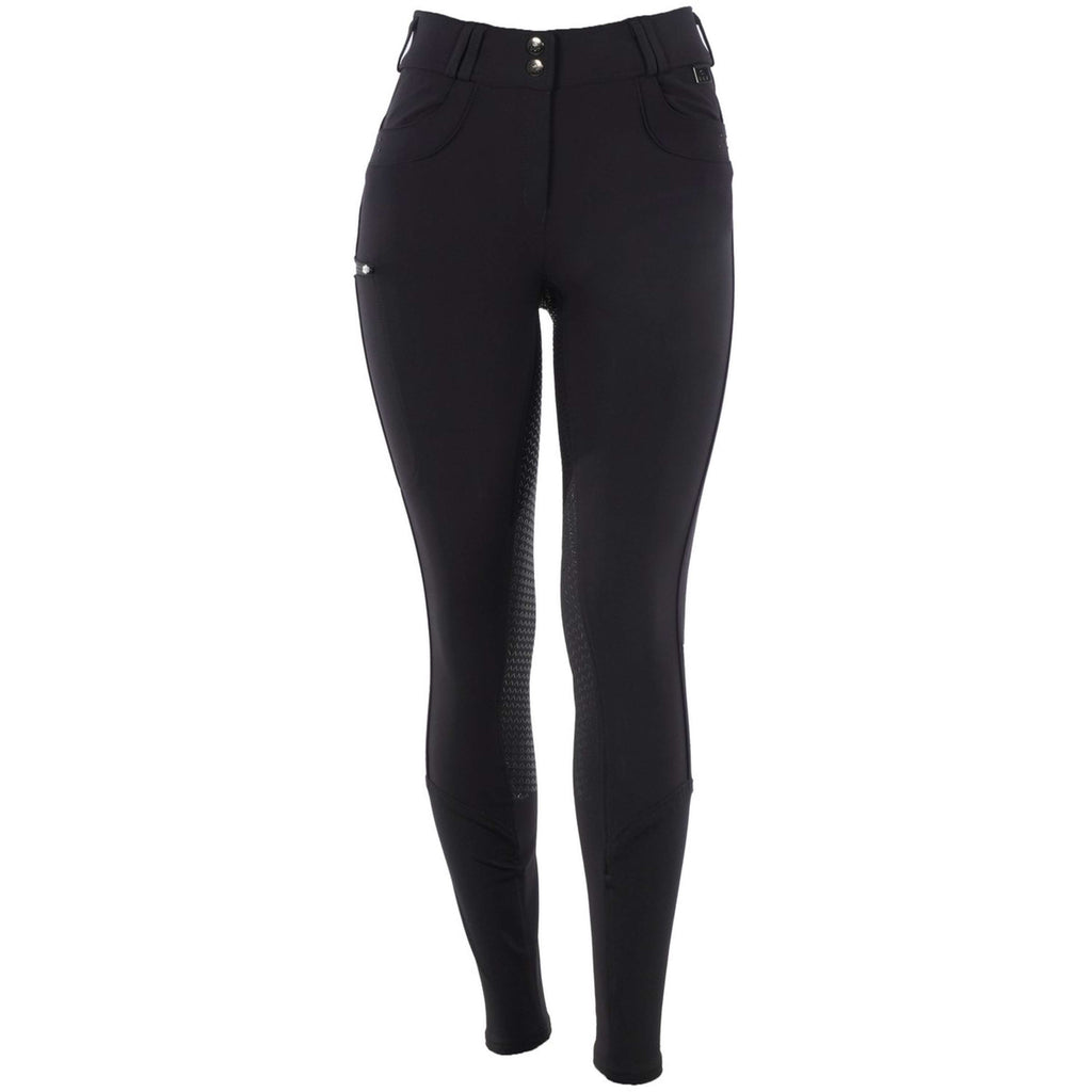ELT Pantalon d'Équitation Kassandra Taille Haute Noir
