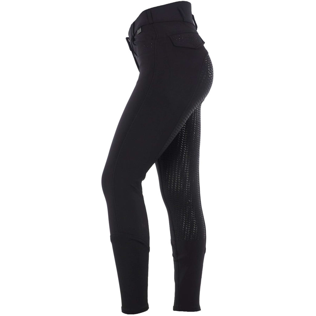 ELT Pantalon d'Équitation Kassandra Taille Haute Noir