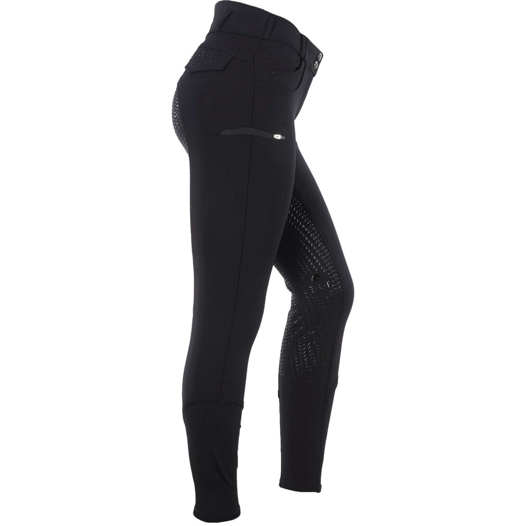 ELT Pantalon d'Équitation Kassandra Taille Haute Noir
