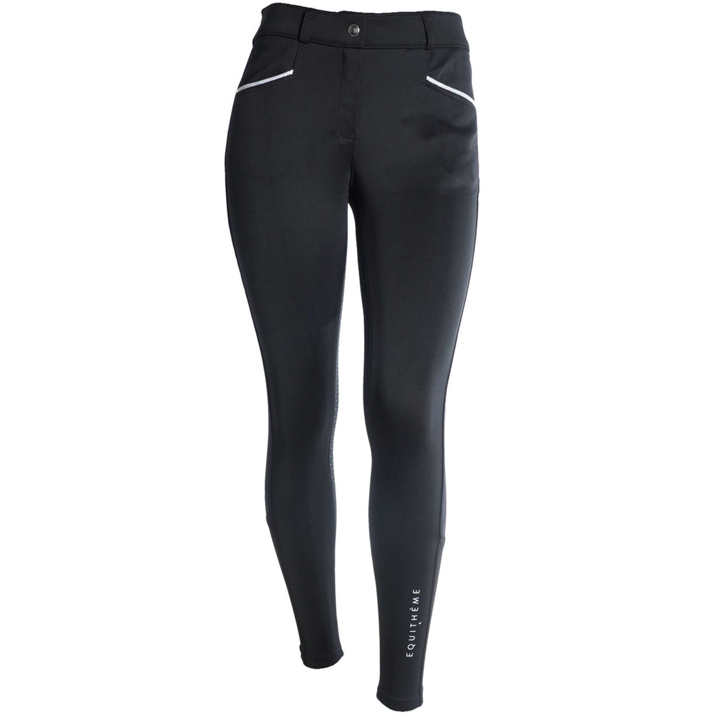 EQUITHÈME Pantalon d'Équitation Claudine Noir