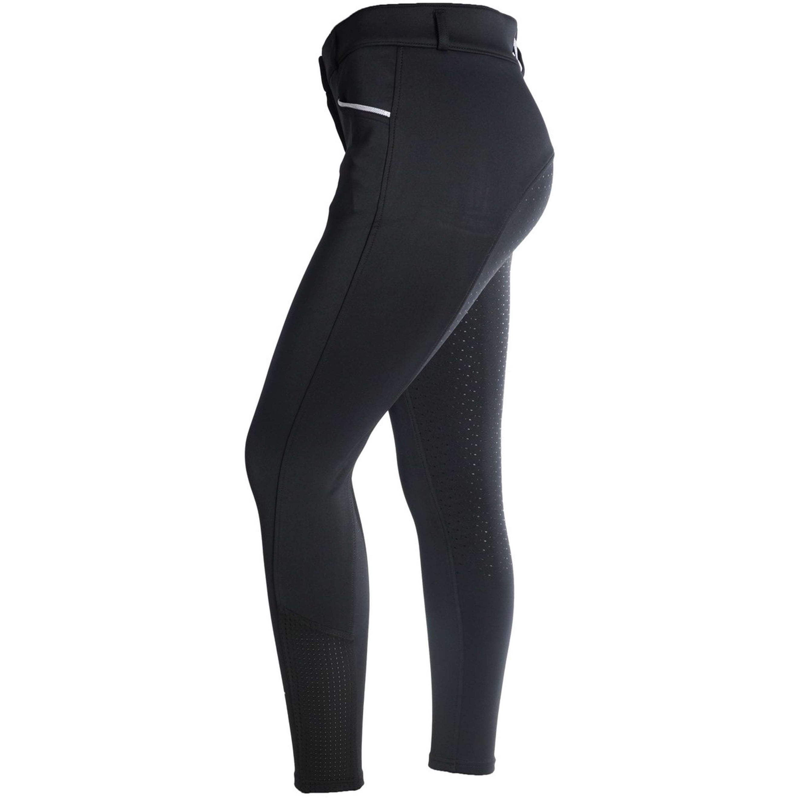 EQUITHÈME Pantalon d'Équitation Claudine Noir EQUITHÈME Pantalon d'Équitation Claudine Noir