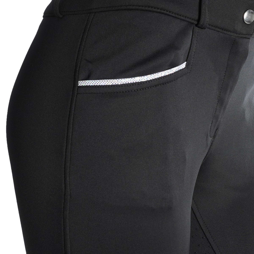 EQUITHÈME Pantalon d'Équitation Claudine Noir