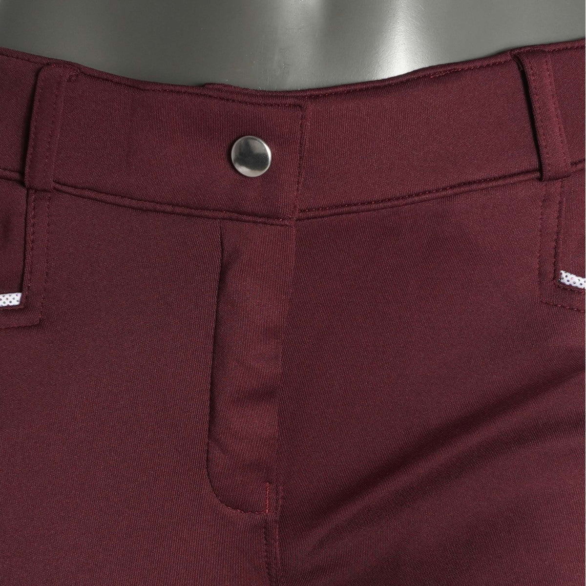 EQUITHÈME Pantalon d'Équitation Claudine Bordeaux