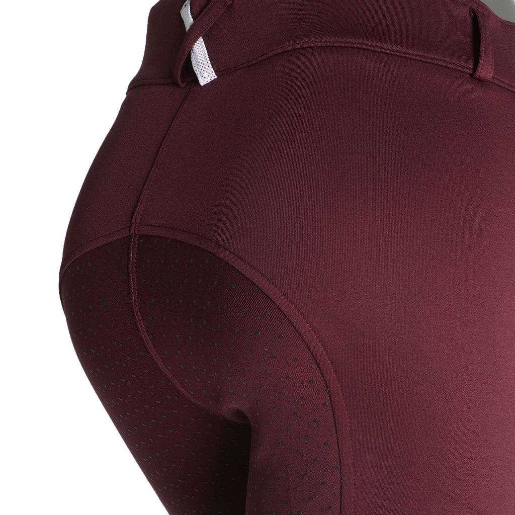 EQUITHÈME Pantalon d'Équitation Claudine Bordeaux