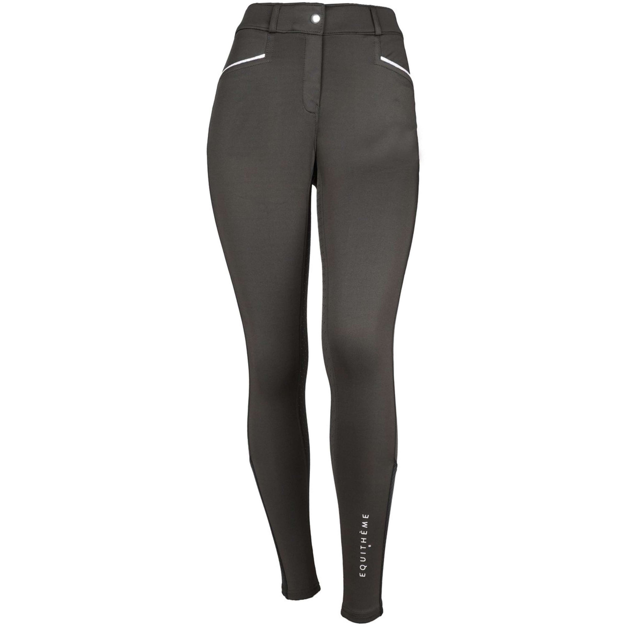 EQUITHÈME Pantalon d'Équitation Claudine Forest Green