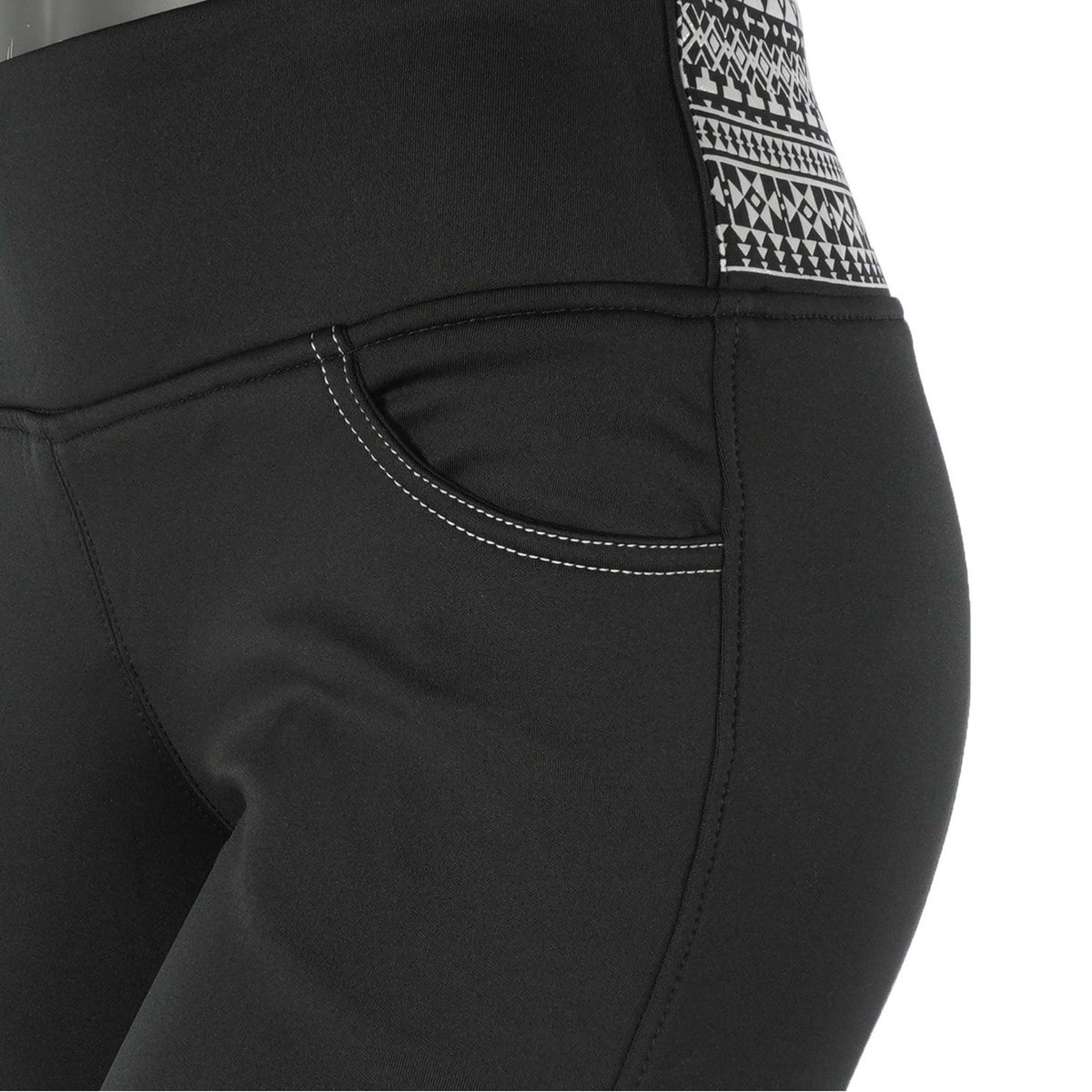 EQUITHÈME Legging d'Équitation Tatiana Noir