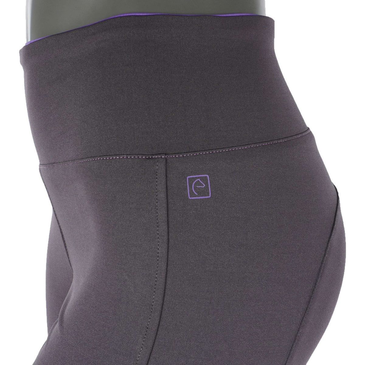 EQUITHÈME Legging d'Équitation Lyly Gris/Rose