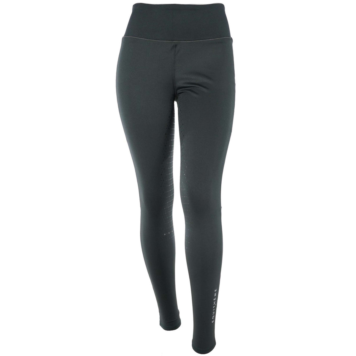 EQUITHÈME Legging d'Équitation Lyly Vert/Gris