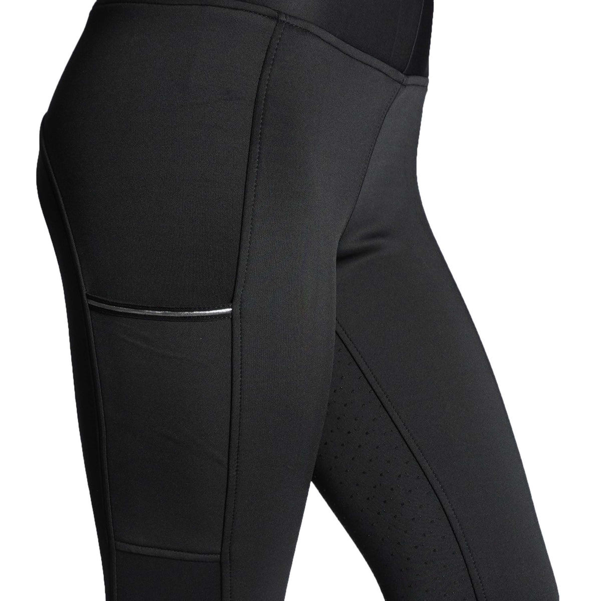 EQUITHÈME Legging d'Équitation Brigitte Noir