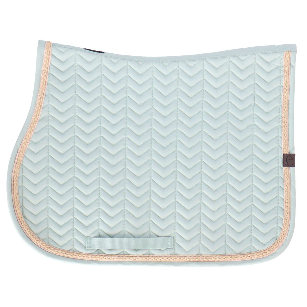 EQUITHÈME Tapis de Selle Softy Jumping Vert clair