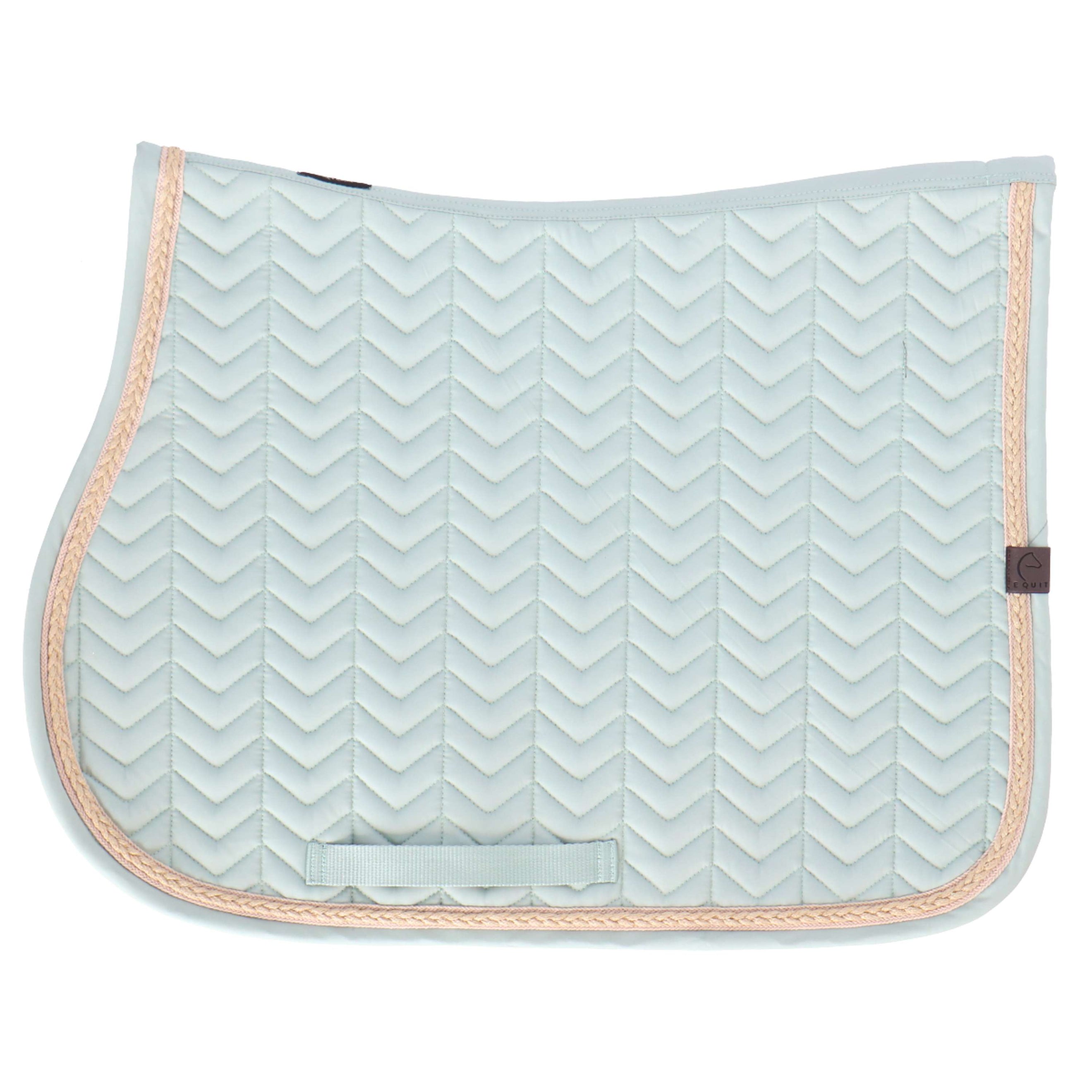 EQUITHÈME Tapis de Selle Softy Jumping Vert clair