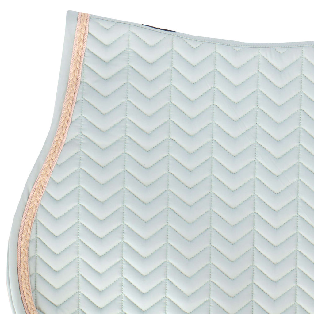 EQUITHÈME Tapis de Selle Softy Jumping Vert clair