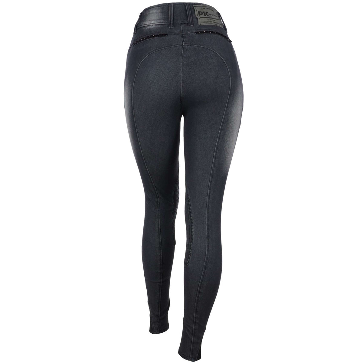 PK Pantalon d'Équitation James Poignée Genou Jean/Gris/Noir