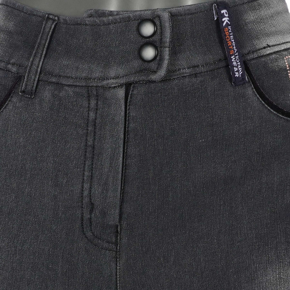 PK Pantalon d'Équitation James Poignée Genou Jean/Gris/Noir