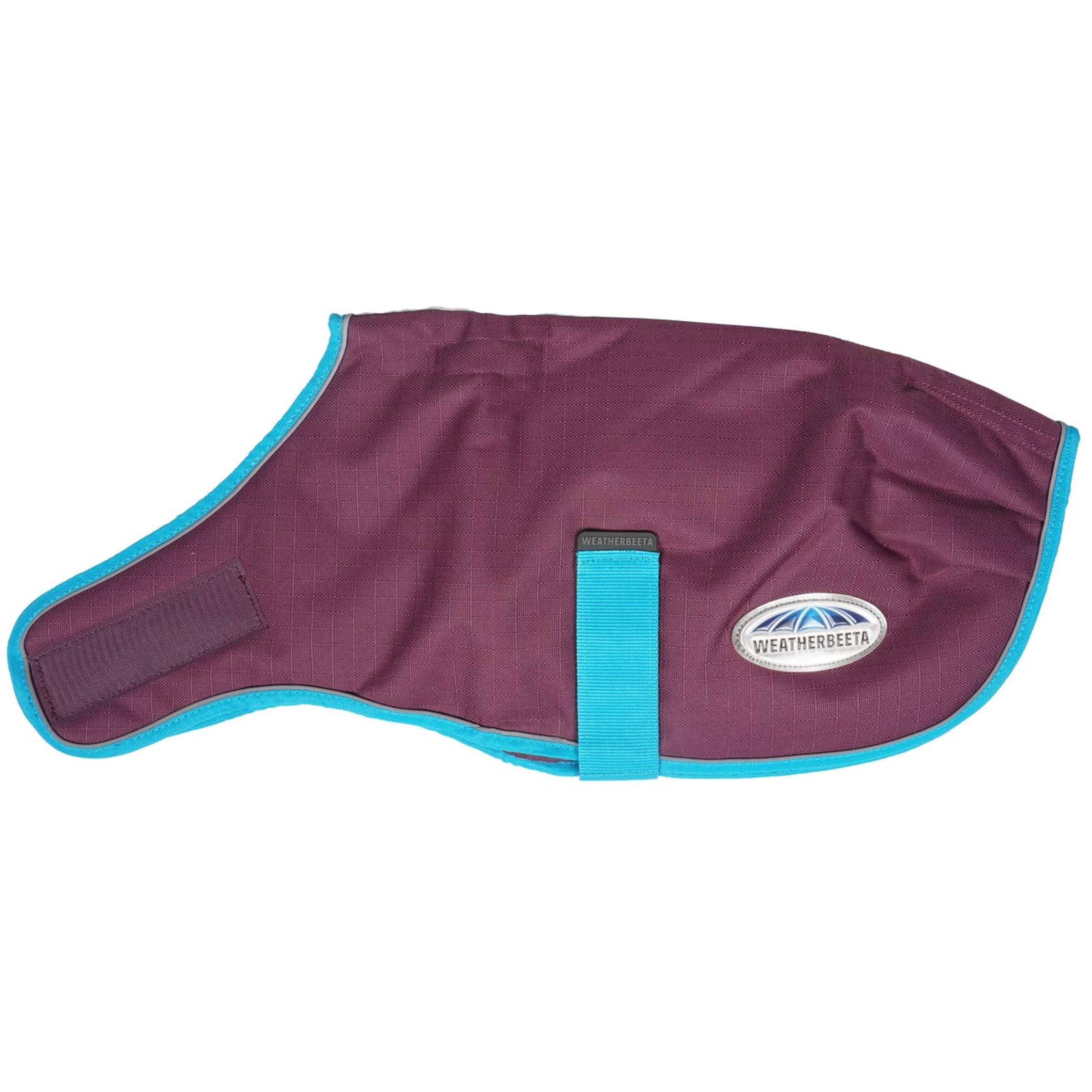 Weatherbeeta Veste pour Chien Comfitec Premier Free Parka Medium Raisin/Bleu