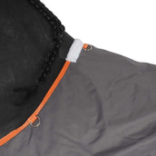 Weatherbeeta Couverture d'Hiver Comfitec Classic Standard Neck Medium/Lite 600D 100g Gunmetal/Corail