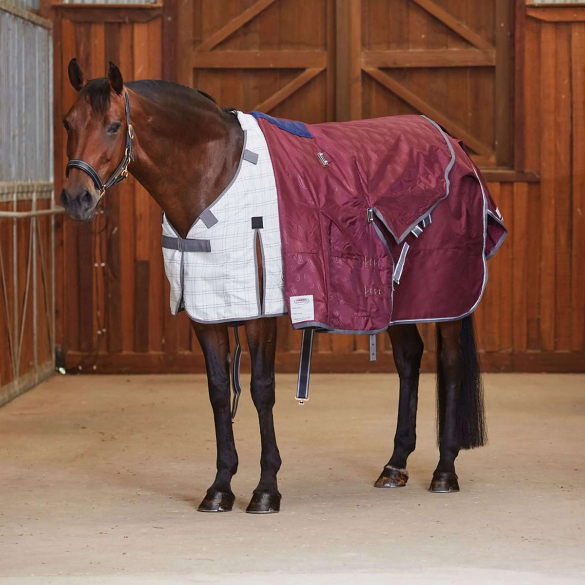 WeatherBeeta ComFiTec Cotton Sheet Liner Blanc/Gris