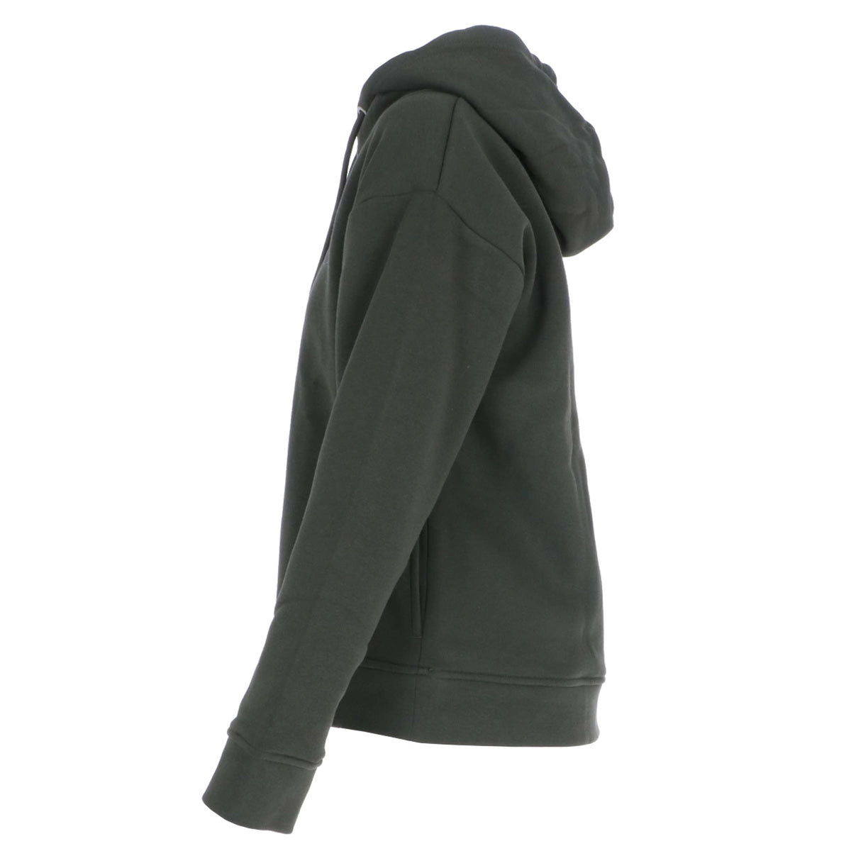 PS of Sweden Pull col Hoodie Angela Vert Foncé