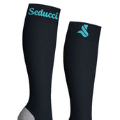 Seducci Chaussettes Pro AG+ Navy/Turquoise