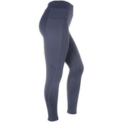 HORKA Legging d'Équitation Pro Embossed Anthracite