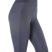 HORKA Legging d'Équitation Pro Embossed Anthracite