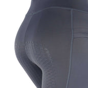 HORKA Legging d'Équitation Pro Embossed Anthracite