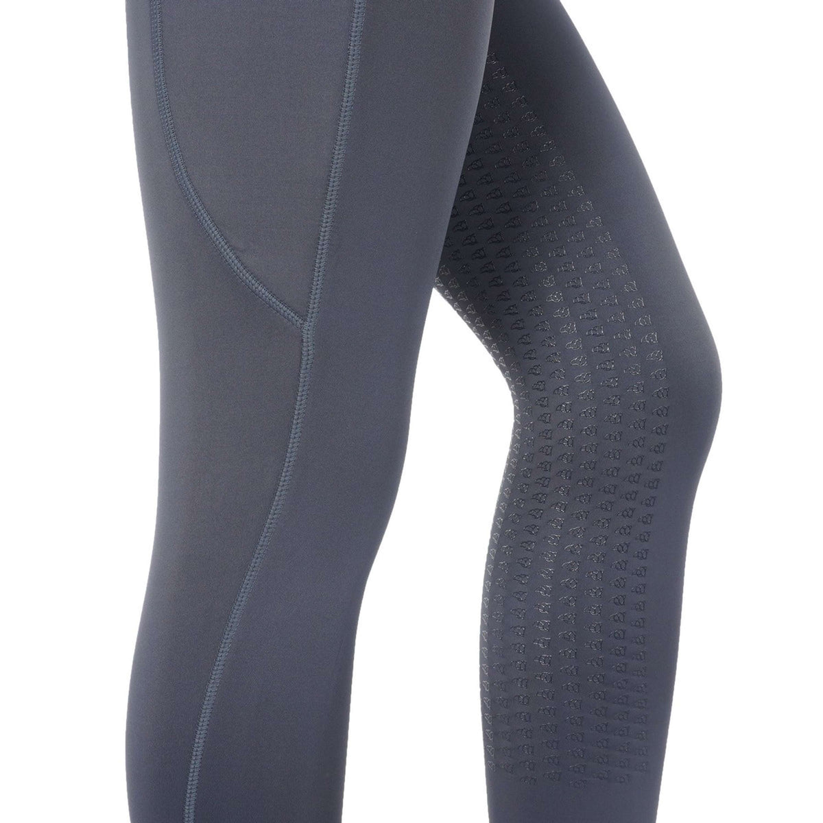 HORKA Legging d'Équitation Pro Embossed Anthracite